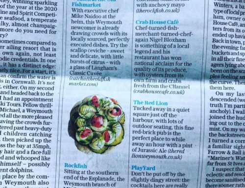 More reviews in – The Telegraph!